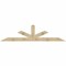 Ekena Millwork Saratoga Rough Sawn Timber Gable Bracket, Douglas Fir, 108"W x 27"H x 2"D x 6"F, 6/12 Pitch GBW108X27X0206SAR00RDF - alternate 1